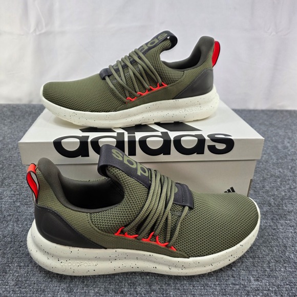 adidas Other - Adidas Lite Racer Adapt 7.0 Olive Green Running Shoes Men's Size 10 IH7723